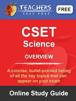 Free Online CSET Study Guides .